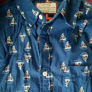 Denim and Flower Sailboat shirt